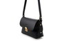 Lucky Bees Bolso Bandolera Negro y Azul, 1278